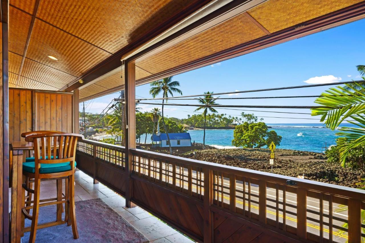 Апартаменты Seaspray Oceanview Каилуа-Кона Экстерьер фото