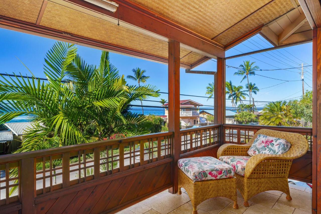 Апартаменты Seaspray Oceanview Каилуа-Кона Экстерьер фото