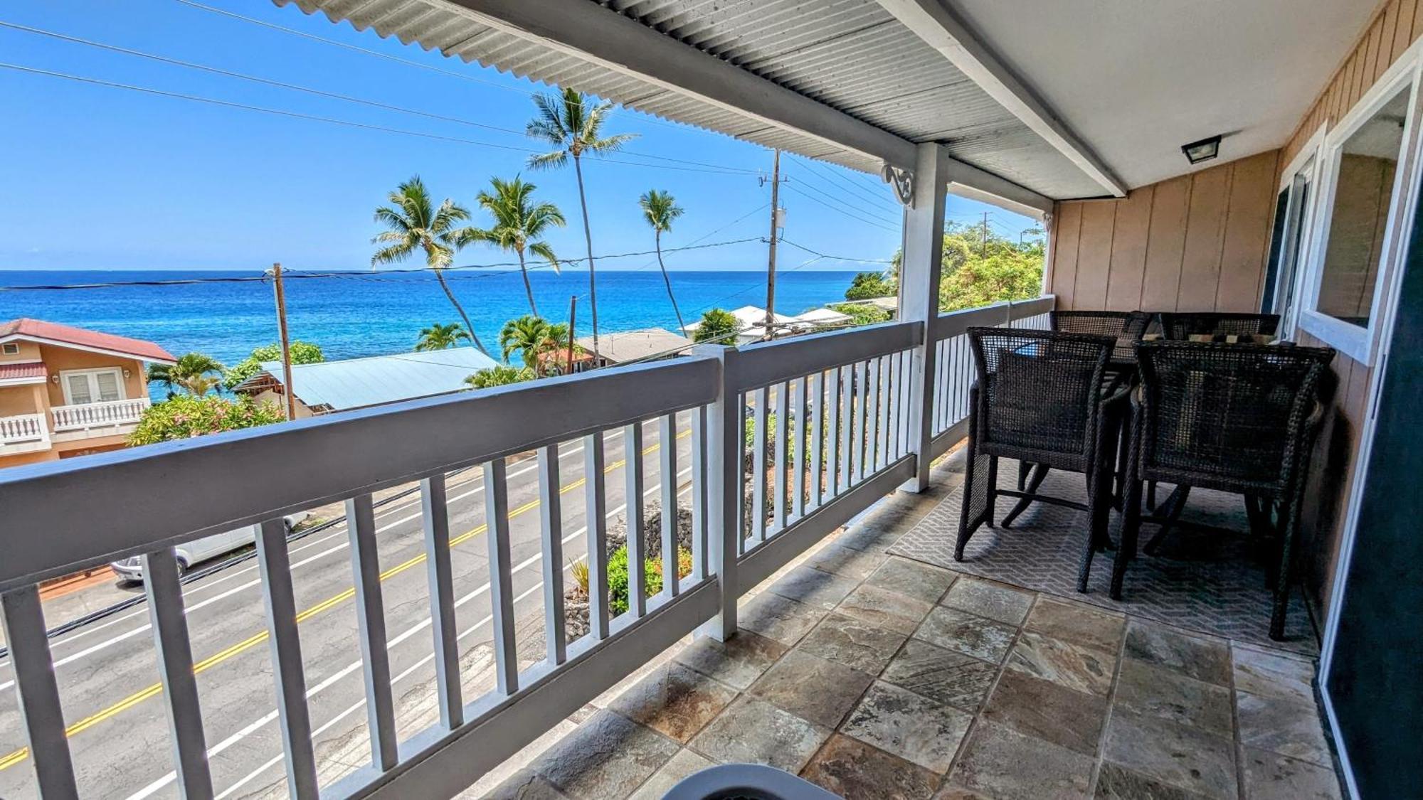 Апартаменты Seaspray Oceanview Каилуа-Кона Экстерьер фото