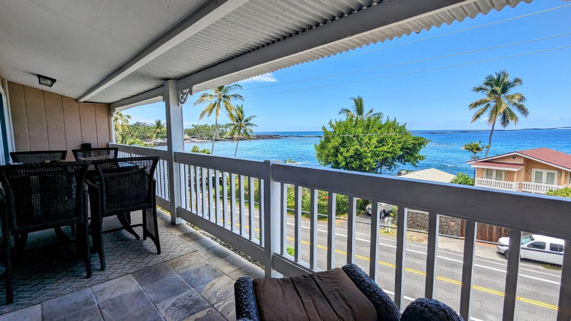 Апартаменты Seaspray Oceanview Каилуа-Кона Экстерьер фото
